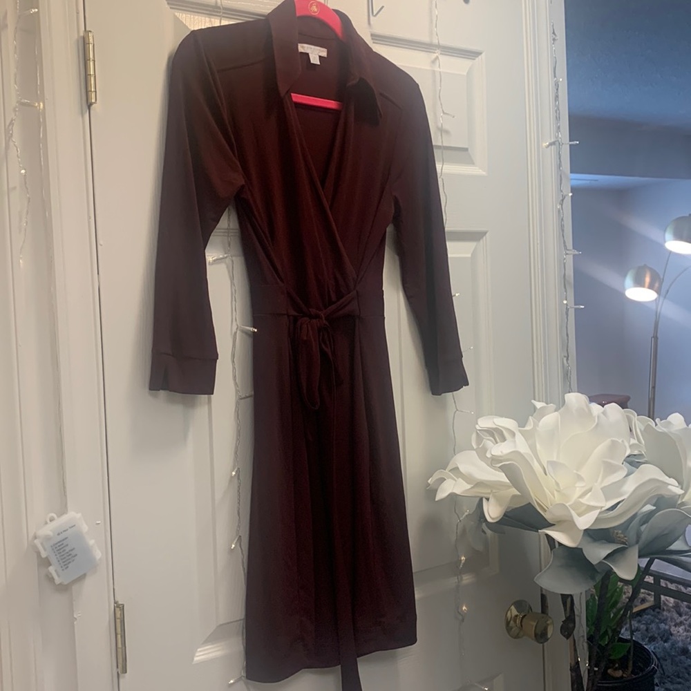 New York and Company front wrap dress